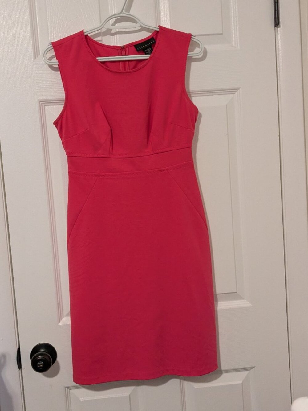 Attention sleeveless sheath dress size XS